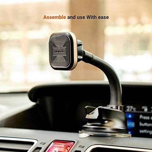 Car Mount with Flexible Neck and Strong Suction Base