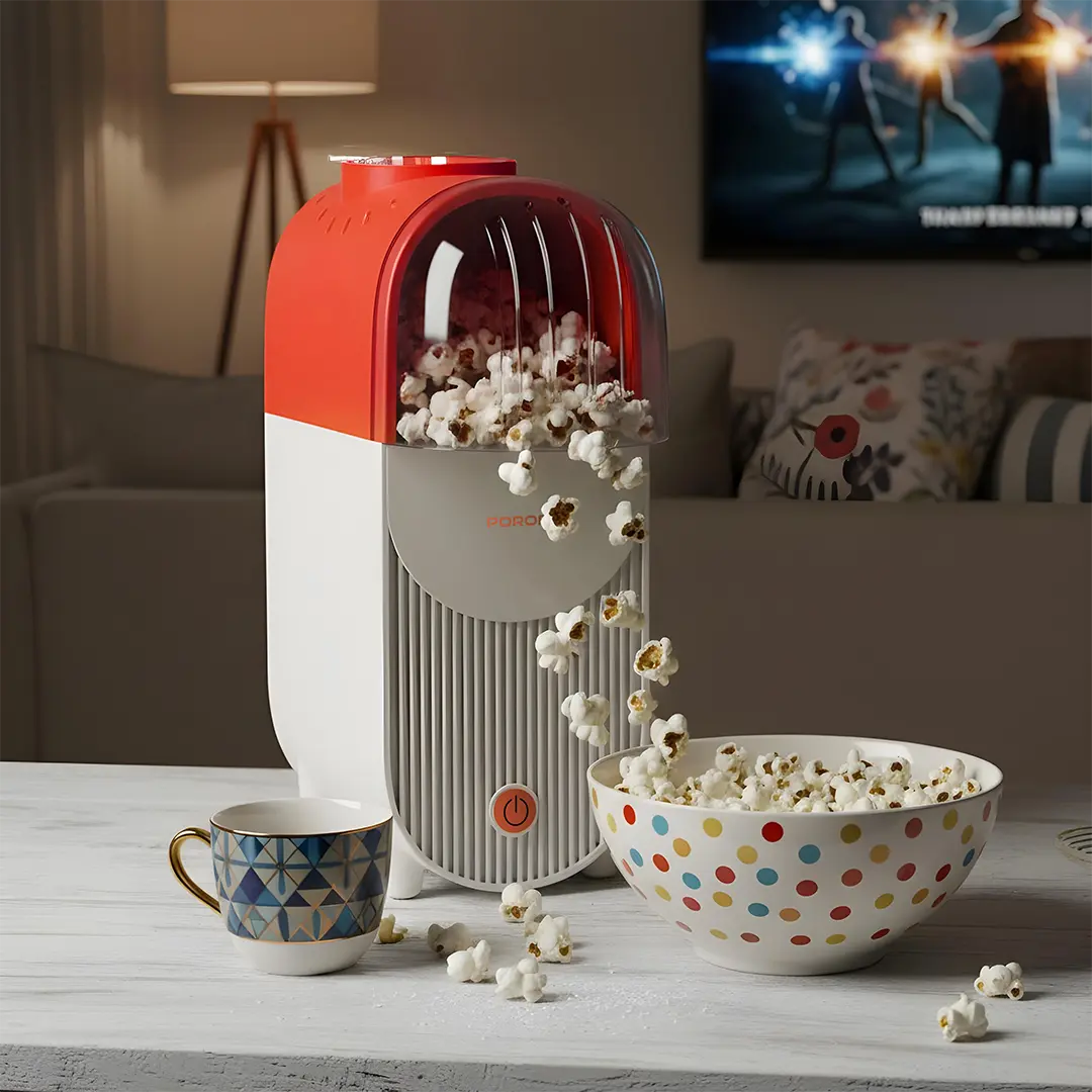 Porodo Lifestyle Popper Hot Air Popcorn Maker