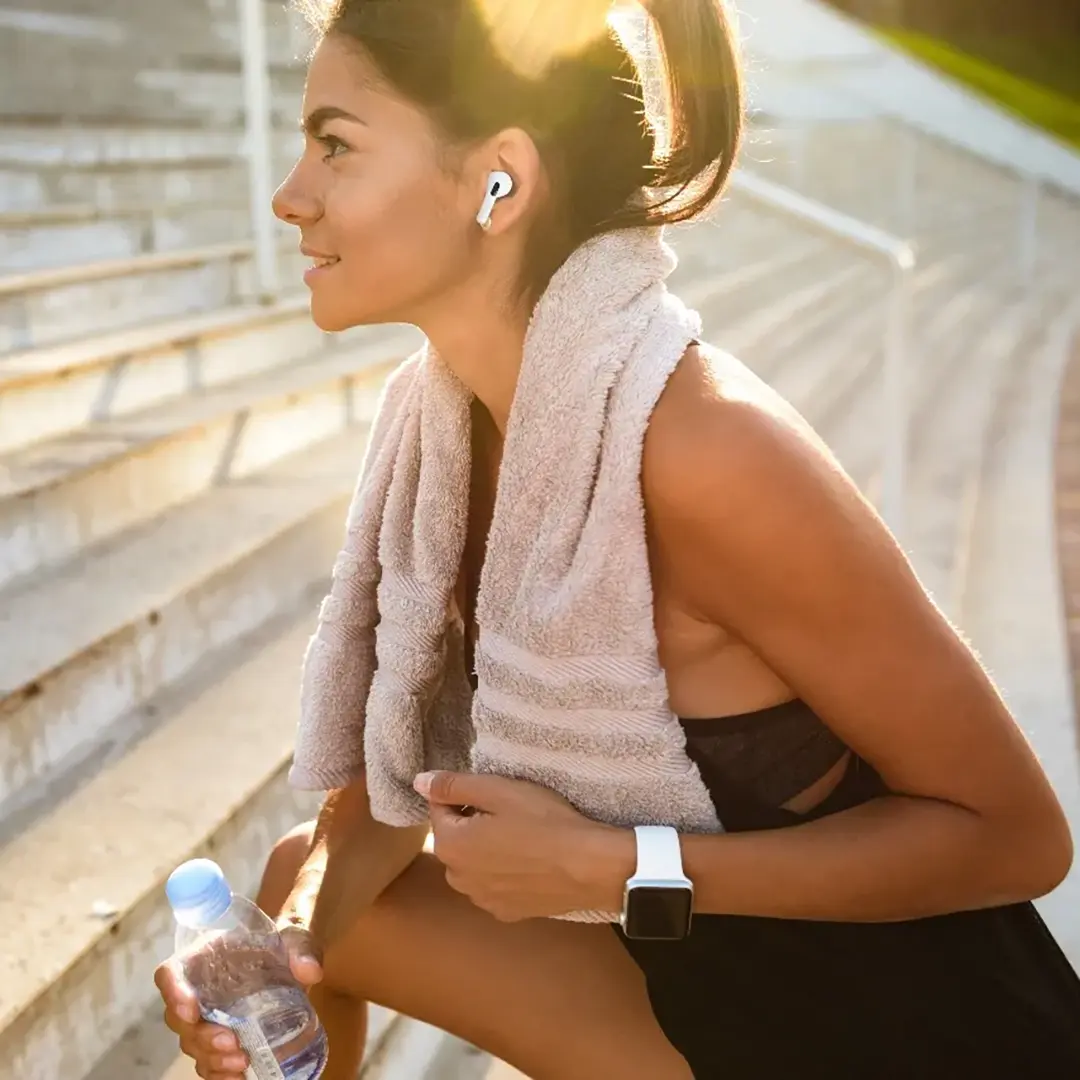 Porodo Soundtec ENC Earbuds Pro II True Wireless (White)
