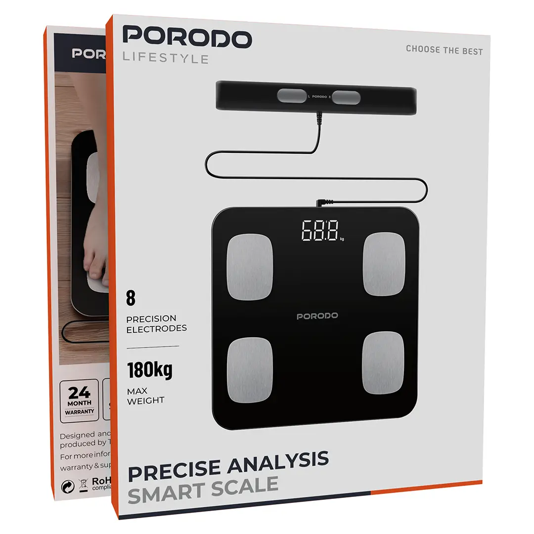 Porodo Lifestyle Precise Analysis Smart Scale