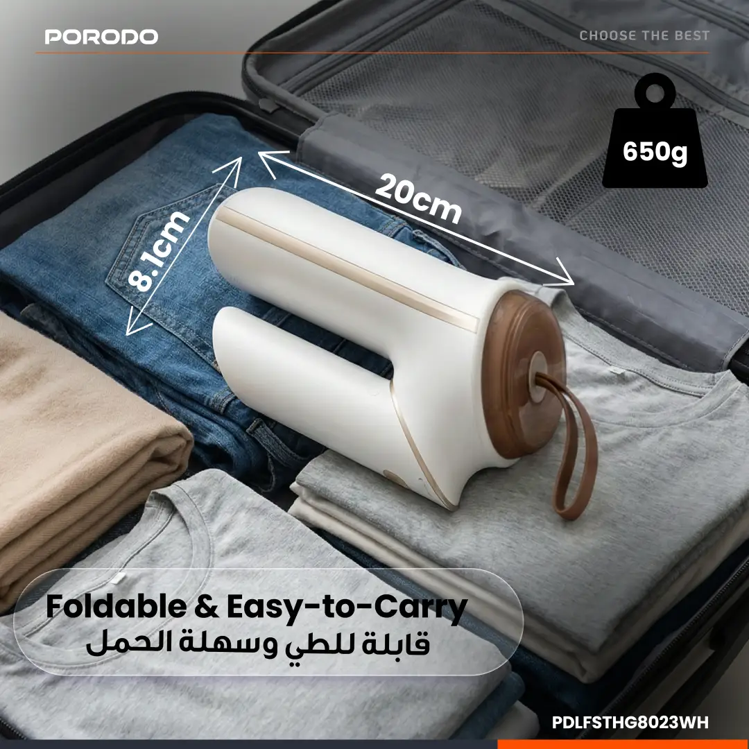 Porodo Lifestyle Thermia Mini Handheld Steamer