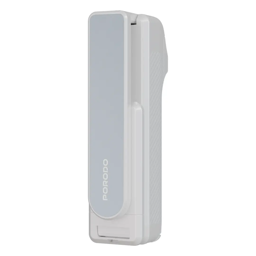 Porodo Malibu Selfie Stick with Tripod and BT Shutter Button - White