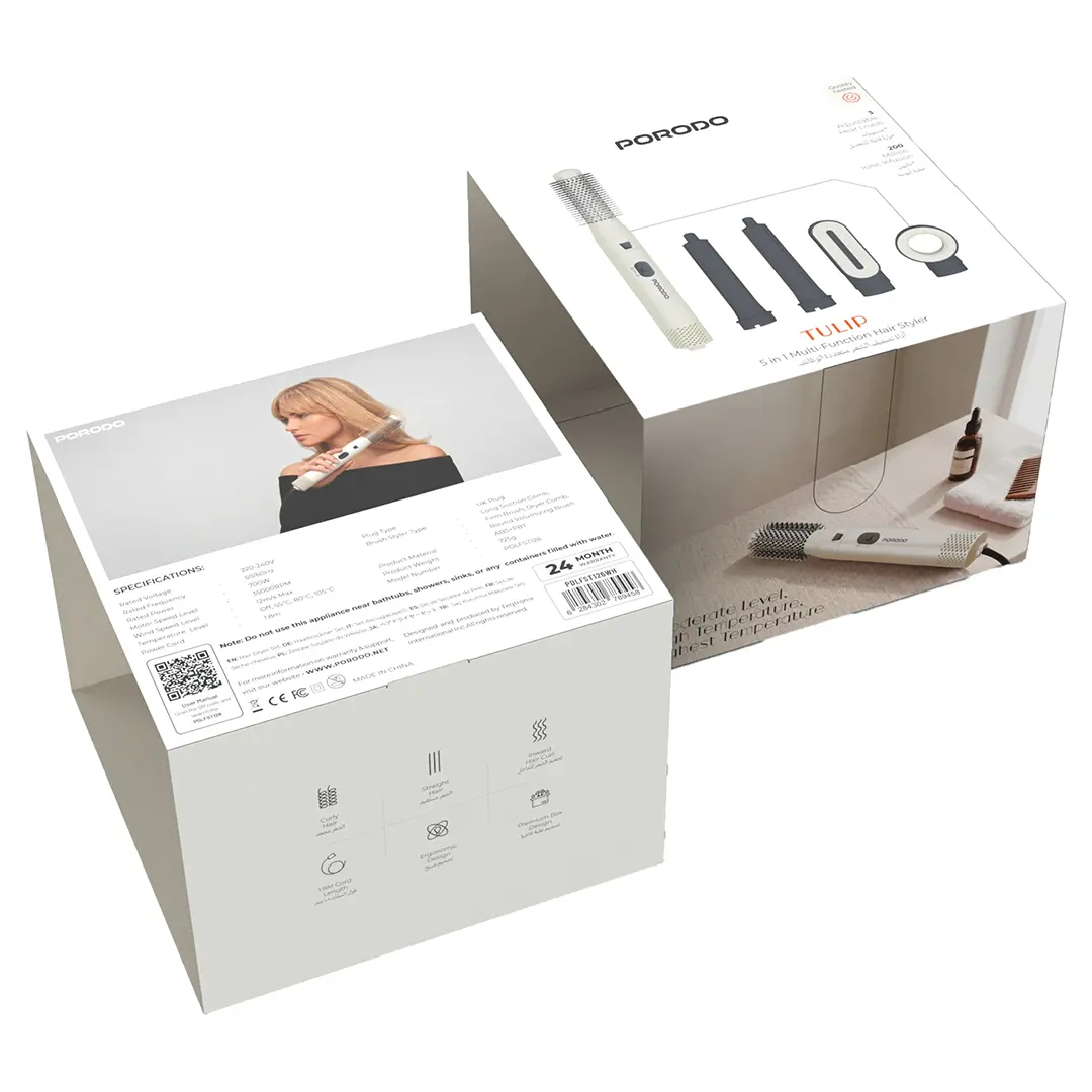 Porodo TULIP 5-in-1 Hot Air Hair Styler (PDLFST126WH)