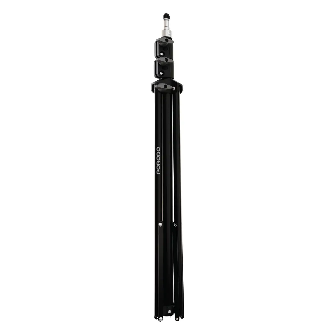 Porodo Expandable Tripod Stand for Photography Light - Black