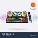 Porodo Soundtec Audiolink Multi-Platform Audio Mixer and Speaker - Black