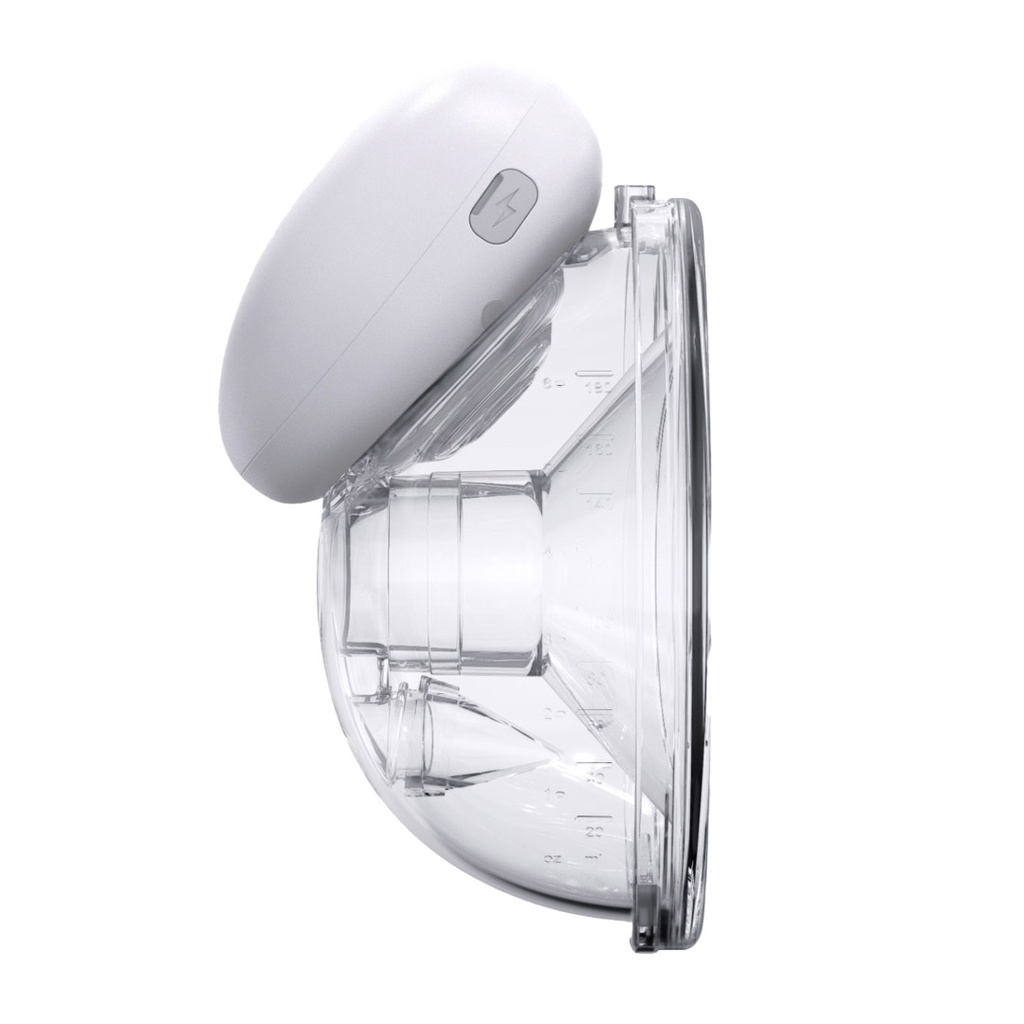 Porodo Lifestyle Wearable Motorised Breast Pump - White