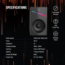 Porodo Gaming Stereo Speakers Volume Knob Control