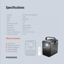 Porodo Full HD Portable Projector