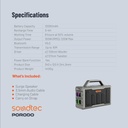 Porodo Soundtec Surge 2.2 Channel Party Speaker - Black