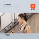 Porodo Soundtec Aero Tune Open Wearable Earbuds - Black