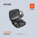 Porodo Soundtec Aero Tune Open Wearable Earbuds - Black