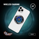 Porodo Gaming Freezing Semiconductor Charging  Magsafe  - Black
