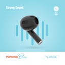Porodo Blue Deep Bass Wireless Earbuds 3