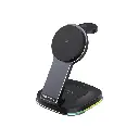 Porodo Compact Folding Wireless Charging Stand - Black