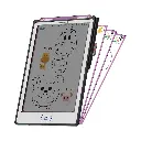 Porodo Kids Writing Tablet - Black