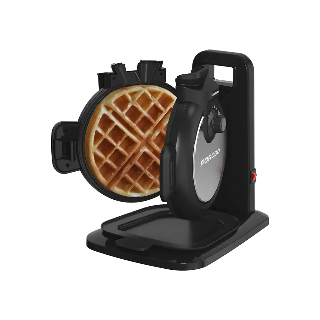 Porodo Lifestyle Vertical Waffle Maker - Black