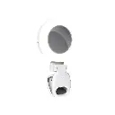 Porodo Lifestyle Clip-On Mirror Fill Light - White
