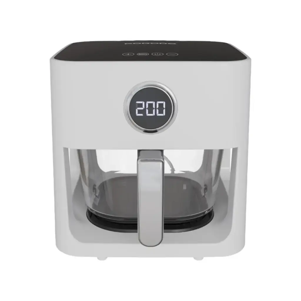 Porodo Lifestyle 5L Glass Pot Air Fryer - White
