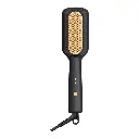 Porodo Lifestyle Electric Heated Hair Straightener Brush - Black