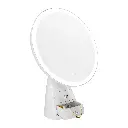 Porodo lifestyle Led Illuminated Mirror - White/Rose Gold