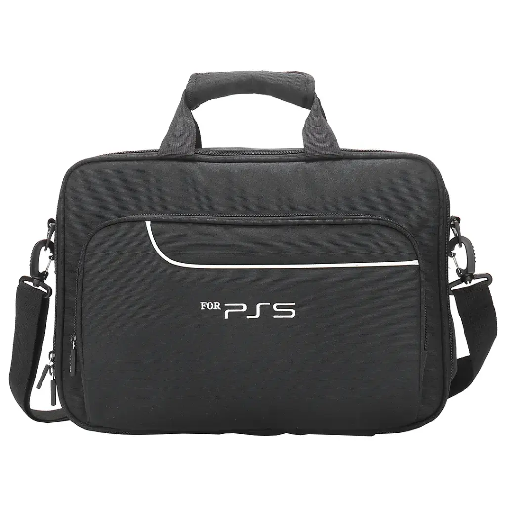 Porodo Gaming Carrying Case Bag for PS5 Console - Black 