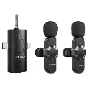 Porodo Audix Elite 3 In 1 Lavalier Microphone - Black