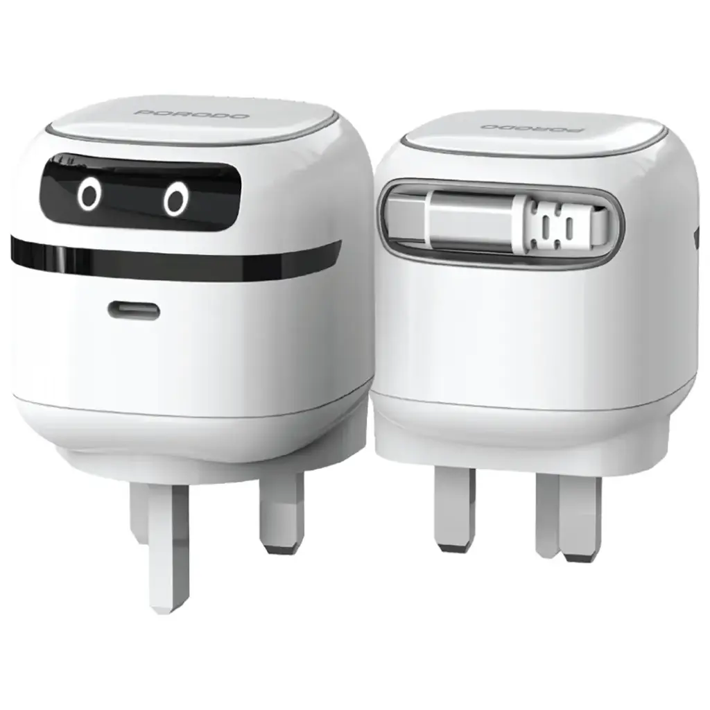 Porodo Ayuon Mini Travel Charger PD 65W - White