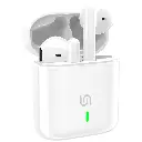 Porodo Soundtec Popwave True Wireless Deep Bass Earbuds - White