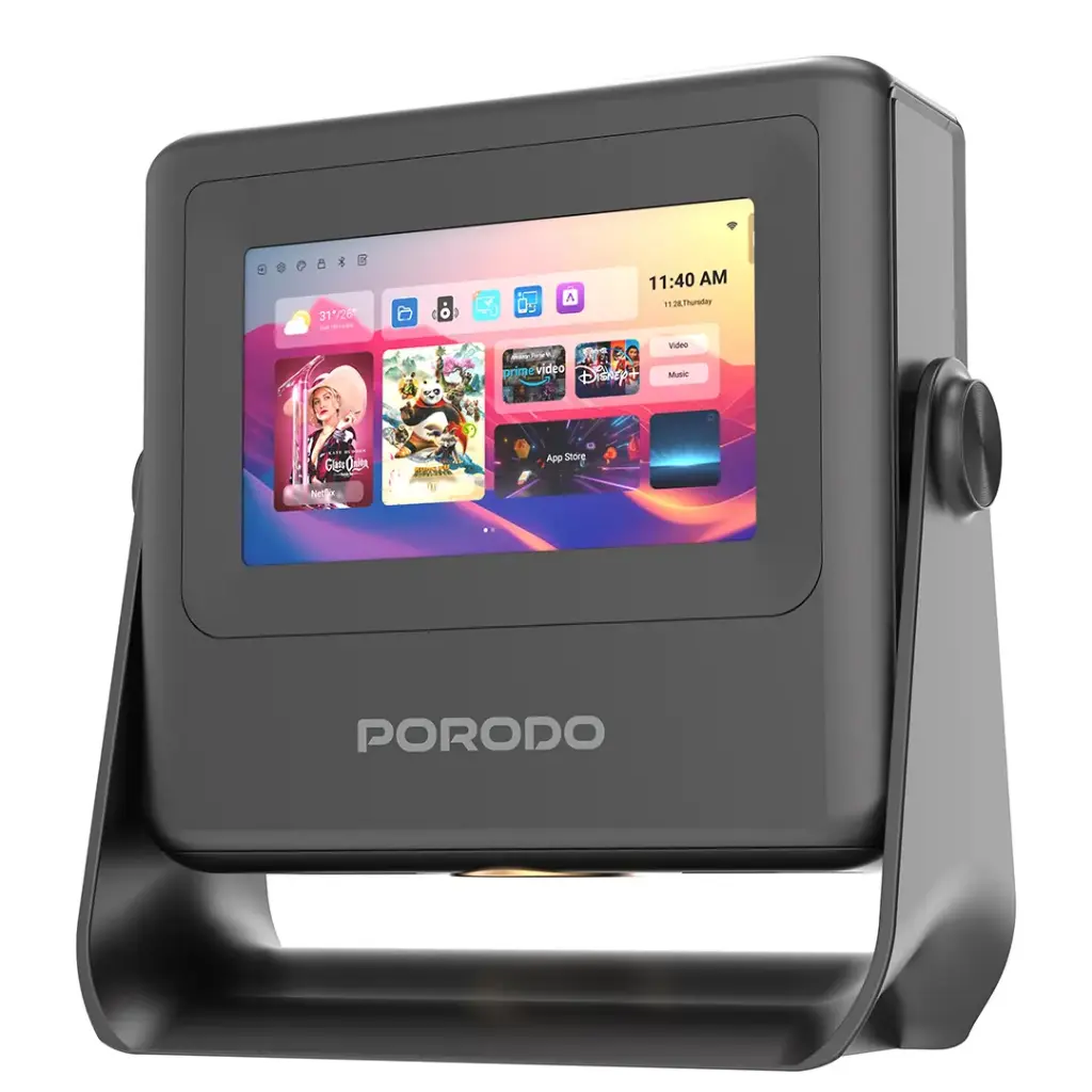 بروجكتور بوردو لايف ستايل أوبتيفيس سمارت HD - أسود