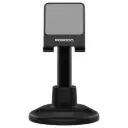 Porodo Multi-Angle Dock Phone & Tablet Stand with Adjustable Telescopic Rod - Black