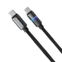 كابل بورودو ألومنيوم USB-C إلى USB-C - أسود