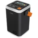 بورودو كابادوك باور بانك متعدد المنافذ 60000mAh مع شاشة TFT - أسود