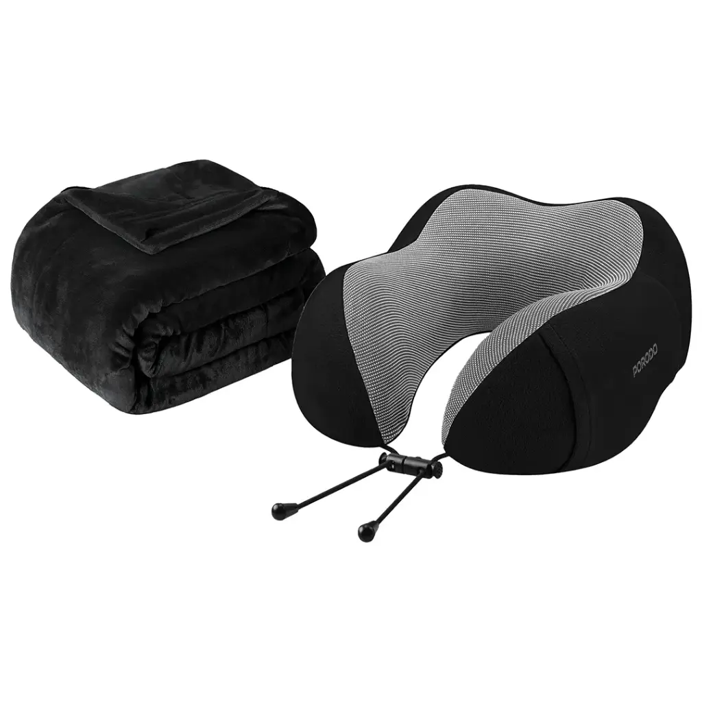 Porodo Lifestyle Travel Comfort Duo - Black