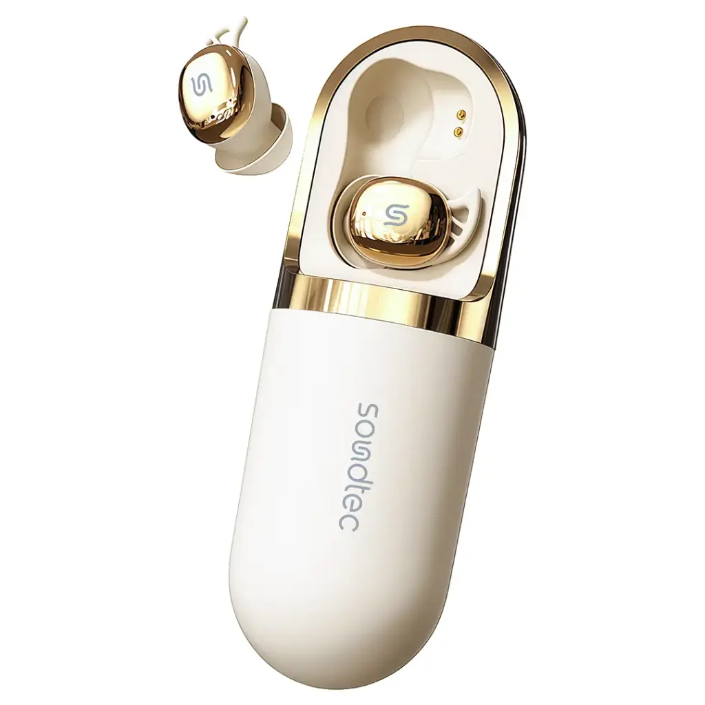 سماعات Porodo Soundtec Dream TWS مع وظيفة المساج - بْيَج
