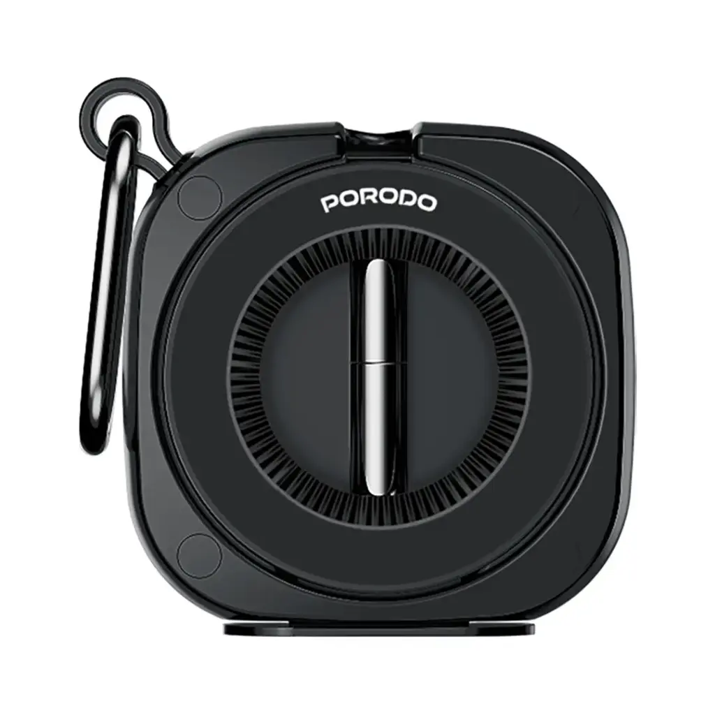 Porodo Loop Magnetic Phone Holder Adjustable Travel Mount - Black