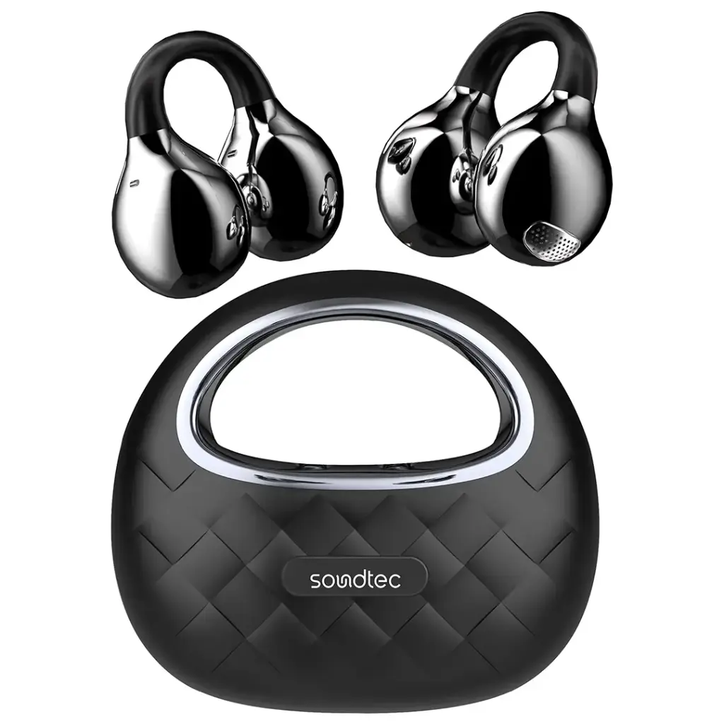 سماعات أذن لاسلكية Porodo Soundtec Vogue بتصميم مفتوح للأذن وقابلة للتثبيت