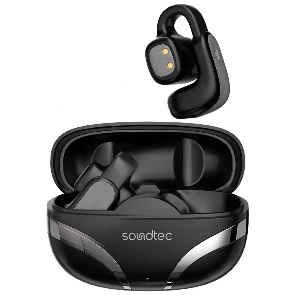 سماعات أذن لاسلكية Porodo Soundtec Flexfit بتصميم مفتوح للأذن وقابلة للتثبيت