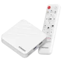 Porodo Echobox Android TV Box with 4K Ultra HD Streaming - White