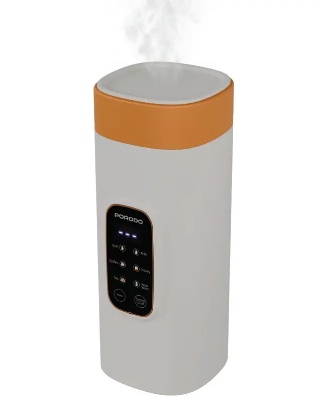 Porodo Lifestyle Smart Portable Kettle Digital Temperature Display - White