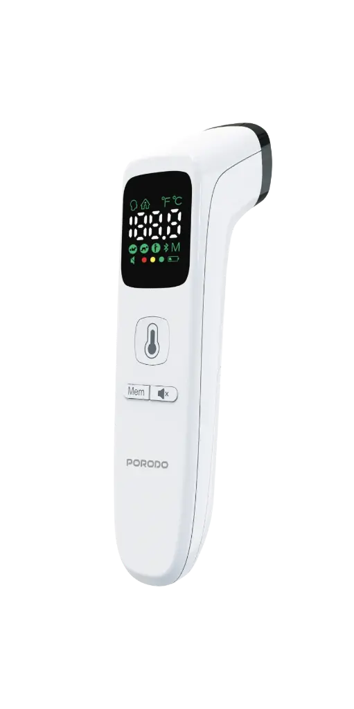 Porodo  LiveOn - MULTI-MODE THERMOMETER LED Display - White