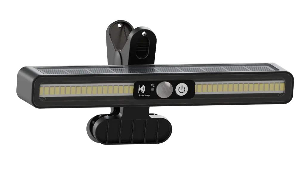 PORODO MARS OUTDOOR SOLAR SENSOR LIGHT Built-in Motion Sensor - Black
