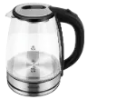 PORODO PYRO ELECTRIC GLASS KETTLE - Clear 
