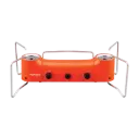Porodo Lifestyle Dual Burner Camping gas Stove - Orange