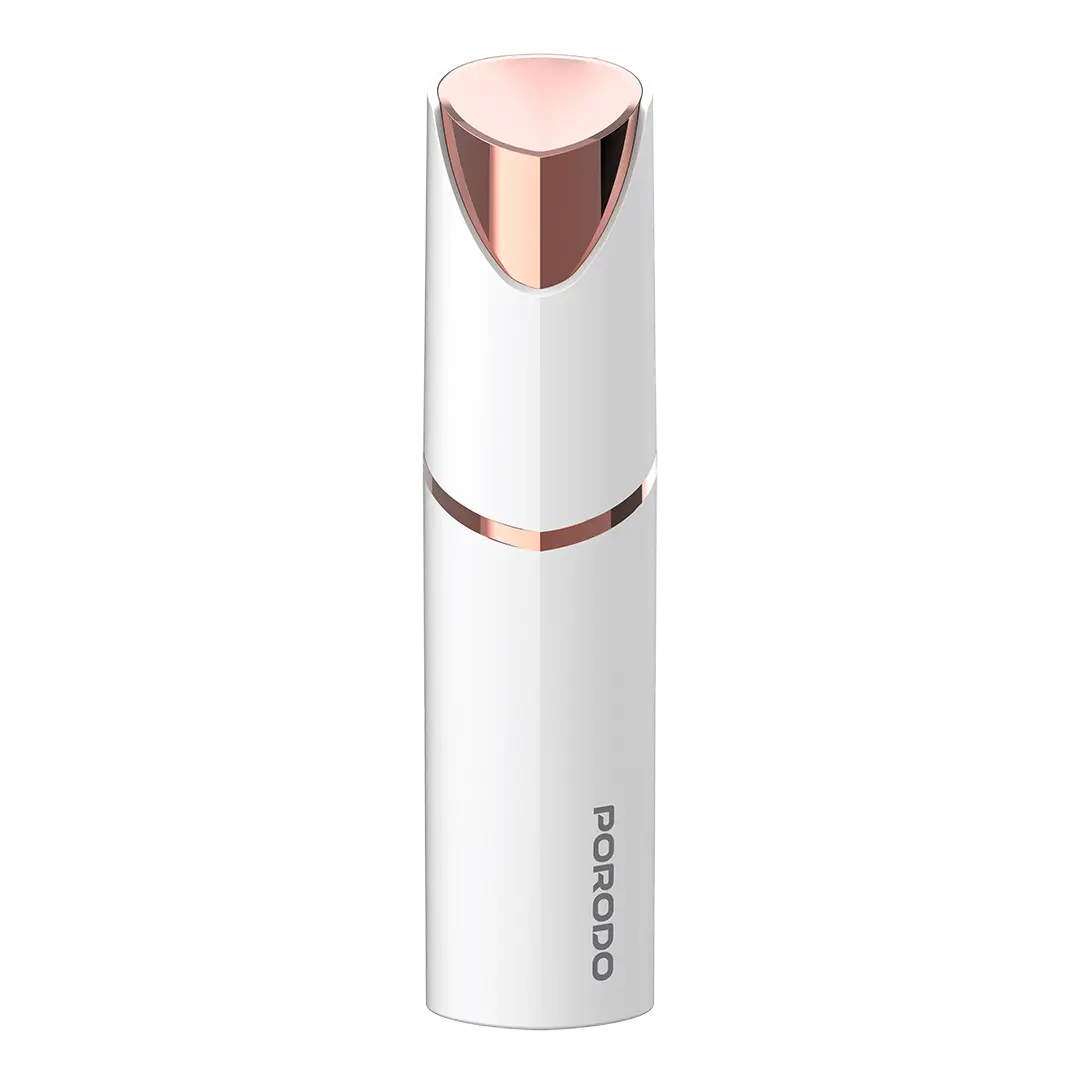 [PDLFST1012WH] Porodo Electric Facial Hair Remove & Eyebrow Trimmer (White)