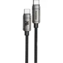 Porodo PowerSync 240W High-Speed USB-C Cable - Gray