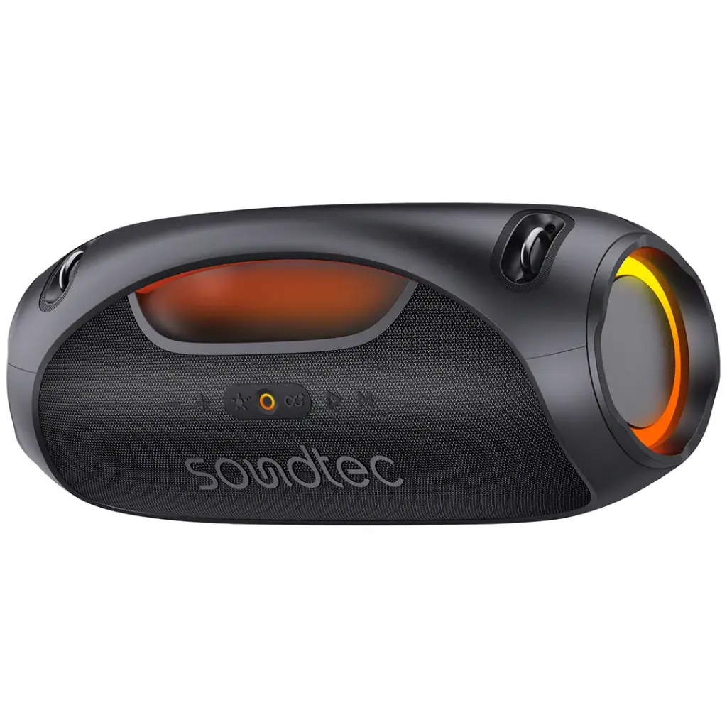Porodo Soundtec Rush Euphoric Sound Portable Speaker - Black