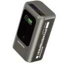  بورودو باور بانك صغير 10000mAh مع شاشة عرض في الوقت الفعلي - رمادي