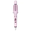 Porodo 5-In-1 Hair Styling Tool with Auto-Wrap Curling & Straightening - Pink 