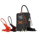  بورودو 4 في 1 مضخة هواء متعددة الوظائف ومُشغل سيارة مع 150PSI مع خاصية التوقف التلقائي وإضاءة SOS - أسود