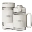 Porodo Lifestyle Portable Dual-Cup Smoothie Blender - White